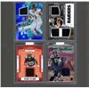 Image 1 : Lot of 4 NFL Rookie Patch Cards