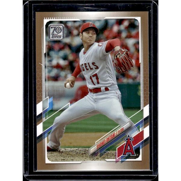 Shohei Ohtani Gold /2021 2021 Topps Series One #150