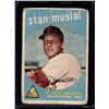 Image 1 : Stan Musial 1959 Topps #150