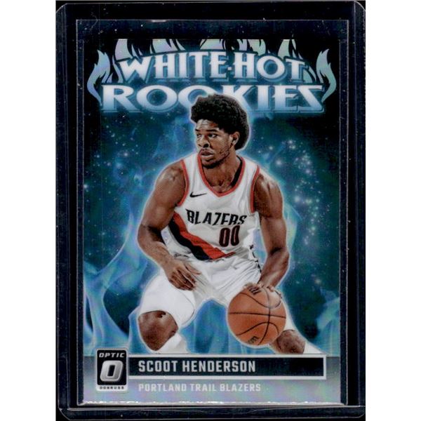 Scoot Henderson White Hot Rookies Holo Prizm #15