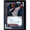 Image 1 : Raylin Heredia 1st Bowman Chrome Auto #CPA-RH
