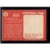 Image 2 : Chicago Bears Team Card 1958 Topps #29