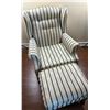 Image 1 : Arm chair and foot rest