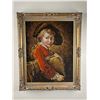 Image 1 : Cross stitched portrait