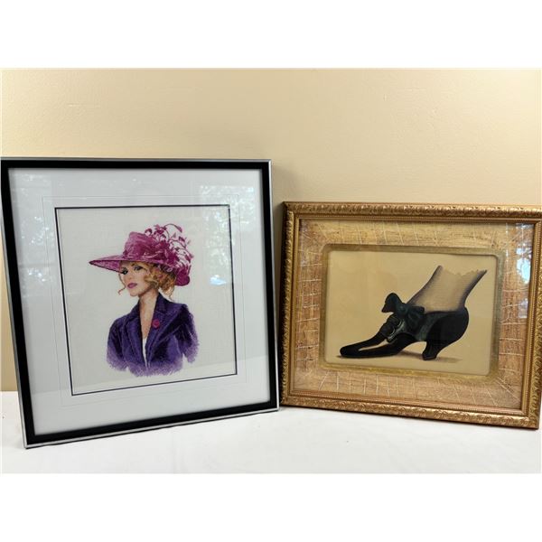 Fashion framed art