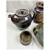 Image 2 : Multi Coloured pottery set