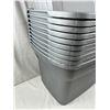 Image 2 : 10 Steralite Rubber Totes with Lids 68 L.