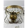 Image 2 : Vintage brass chandelier