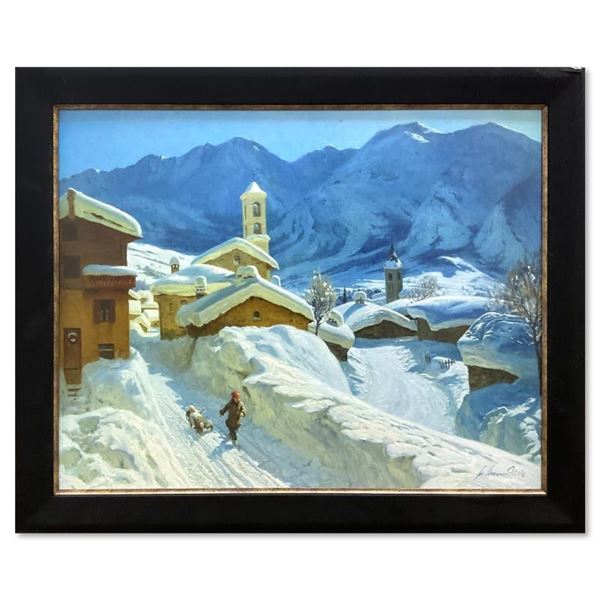 Winter in the Alps by Akopov, Alexander