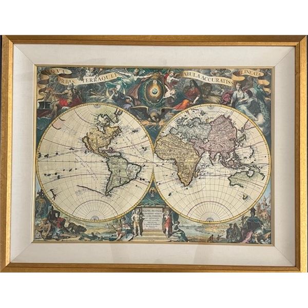Old World Map of the World by unknown