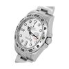 Image 3 : Rolex Mens Stainless Steel 42MM White Dial Explorer 2 With Rolex Box