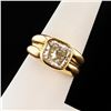 Image 1 : 3.26 ctw SI3 CLARITY H COLOR CENTER Diamond 18K Yellow Gold Ring