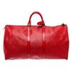 Image 1 : Louis Vuitton Red Epi Leather Keepall 55 Travel Bag