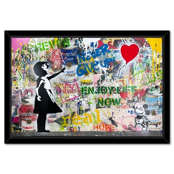 Ballon Girl by Mr Brainwash Original