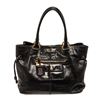 Image 1 : Prada Black Leather Tote Bag