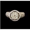 Image 2 : 14KT White Gold 2.62 ctw Diamond Ring