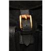 Image 5 : Gucci Black Suede Medium Vintage Bamboo Backpack