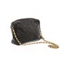Image 3 : Chanel Black Leather Diagnorial Camera Bag