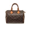 Image 1 : Louis Vuitton Brown Monogram Speedy 25 Satchel Bag