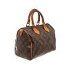 Image 2 : Louis Vuitton Brown Monogram Speedy 25 Satchel Bag