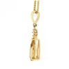 Image 5 : NEW 14k Gold 1.56 ctw Pear Imperial Topaz Diamond Teardrop Dangle Pendant & Chai