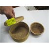Image 2 : 2 WOVEN BASKETS