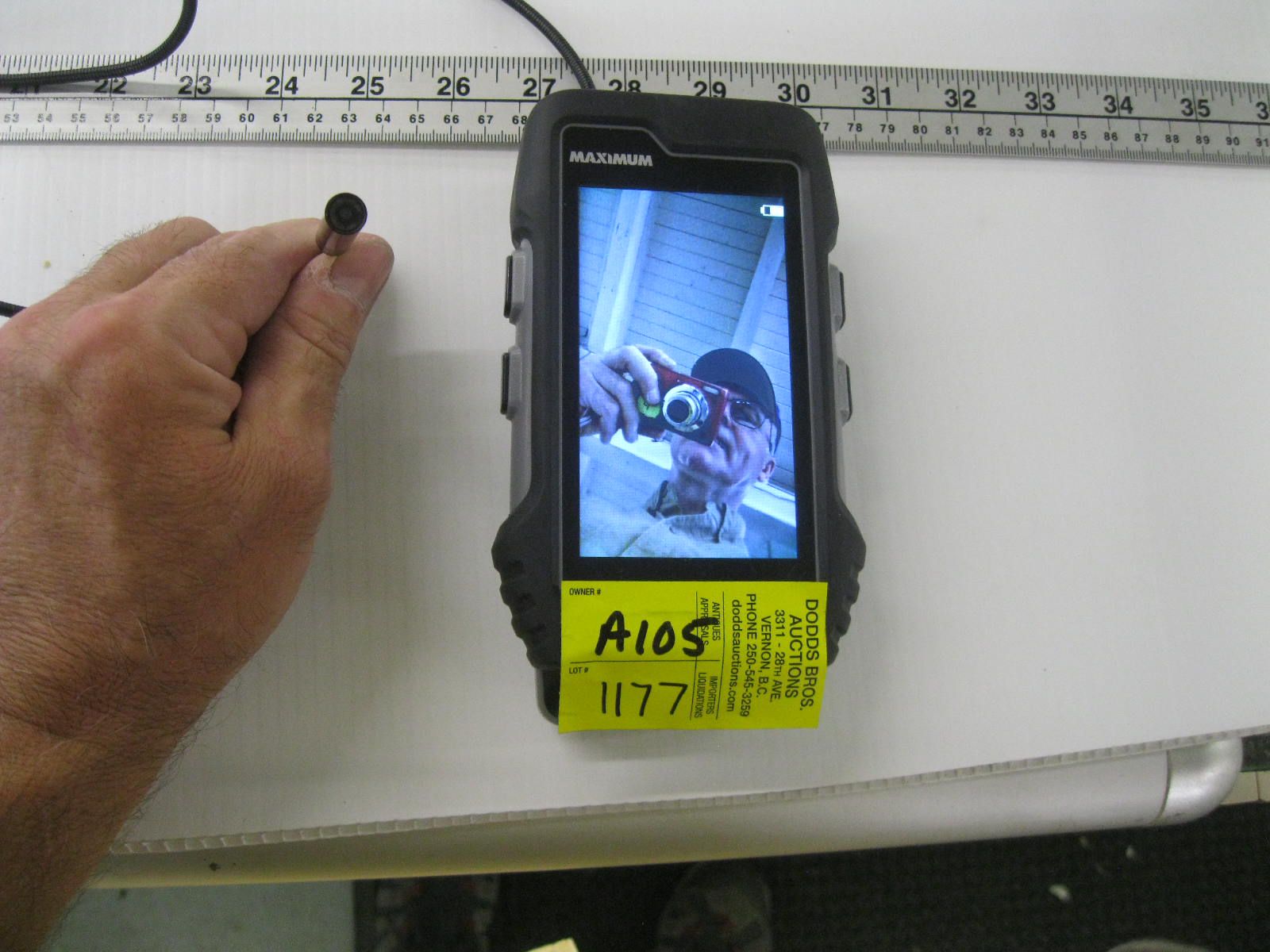MAXIMUM HANDHELD INSPECTION CAMERA