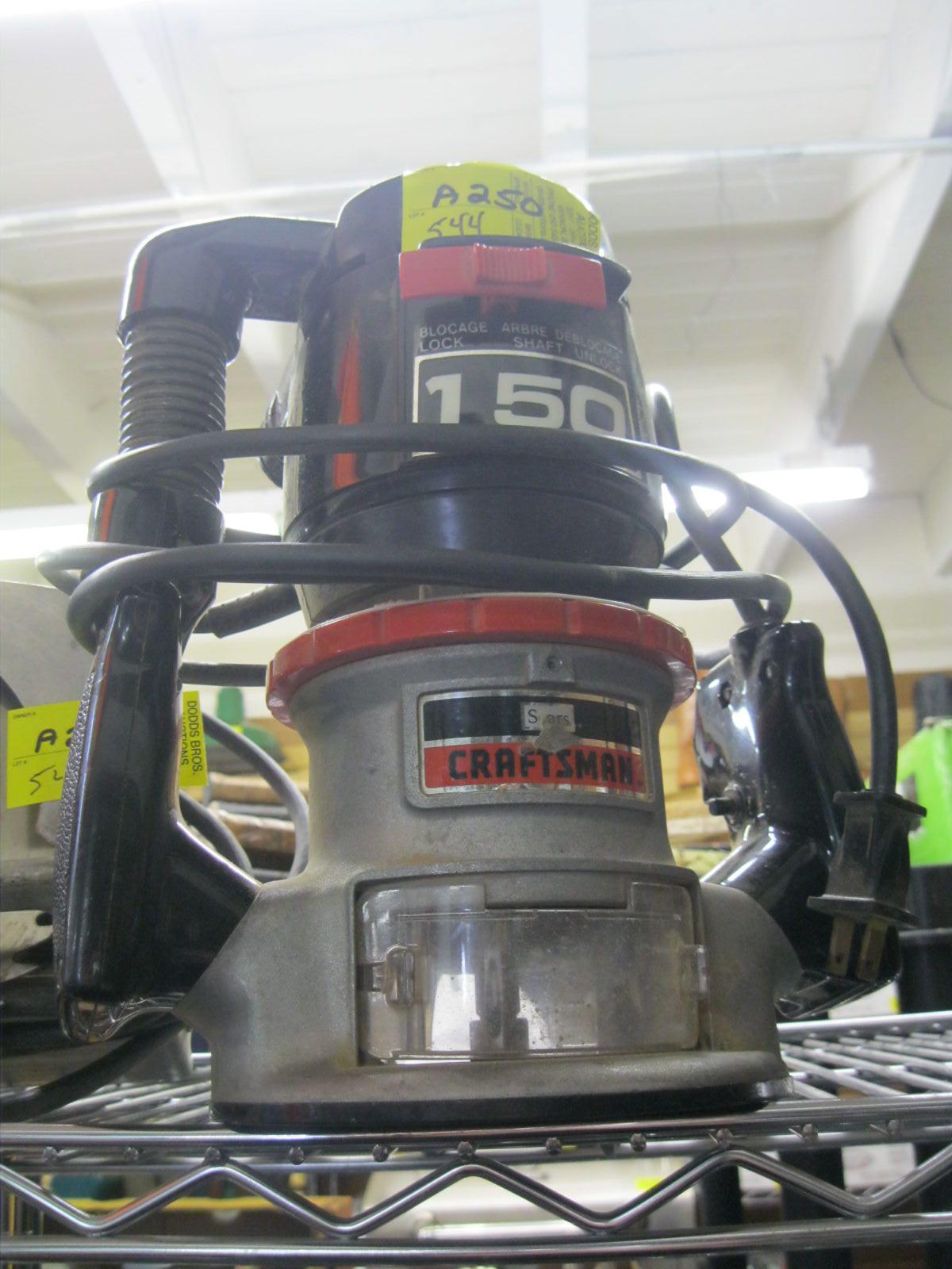 CRAFTSMAN ROUTER - Dodds Auction