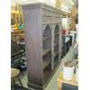 Image 1 : LG. CARVED FRONT WOODEN SHELF UNIT