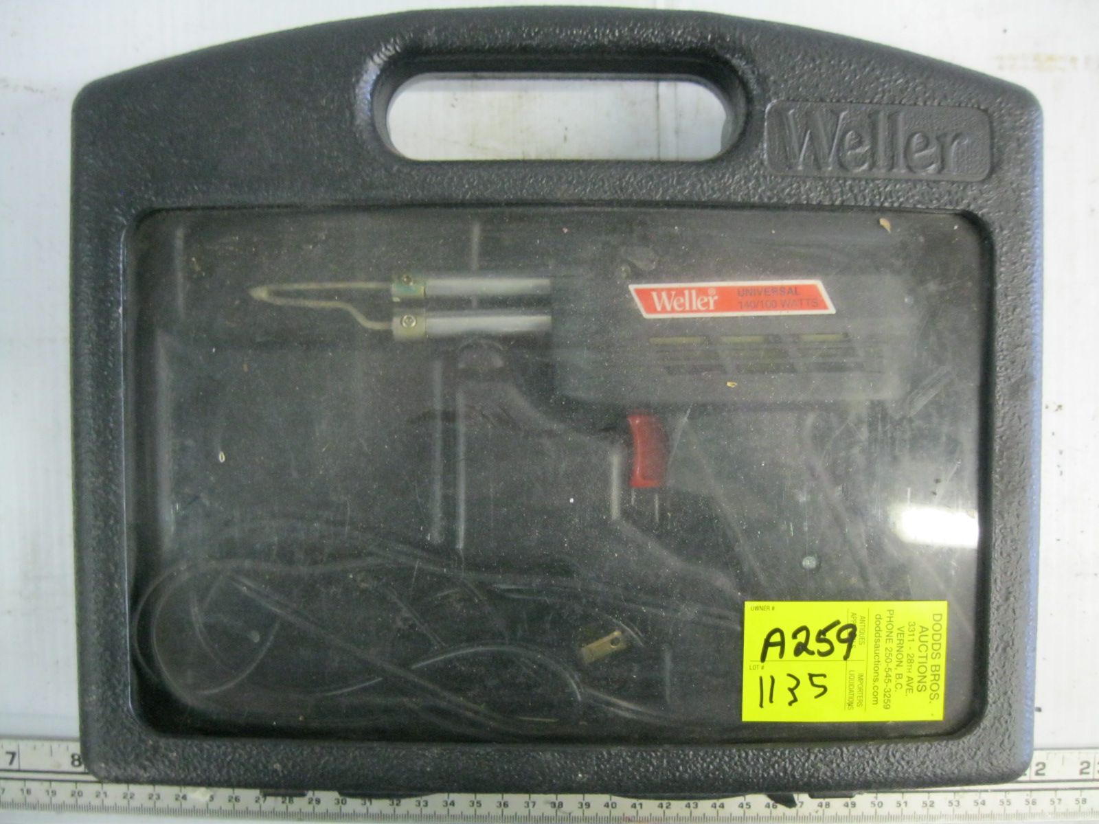 WELLER SOLDERING GUN - Dodds Auction