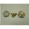 Image 1 : 3 Assorted Vintage Brooches