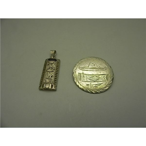 Sterling Silver Pendants | Brooch
