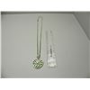 Image 2 : 925 Cubic Zirconia Pendant with Sterling Chain
