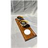 Image 2 : CHINESE DOUBLE GLAZED TEA BOWLS ON TRAY