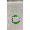 Image 2 : A LAVENDER AND GREEN JADEITE BANGLE