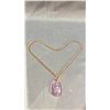Image 1 : NEPAL PINK AGATE BUDDHA PENDANT