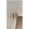 Image 1 : TWO TIBETAN AGATE DZI BEADS