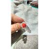 Image 2 : JAPANESE RED CORAL FLOWER RING