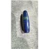Image 2 : NEPAL LAPIS BEAD APPROX 4" LONG