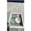 Image 2 : JAPANESE PAIR MOTHER OF PEARL EARRINGS