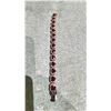 Image 1 : JAPANESE IRON RED ZIRCON BRACELET