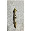 Image 2 : SINO- TIBETAN PRAYER DZI BEAD PENDANT APPROX 4"
