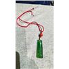 Image 1 : SPINACH GREEN JADEITE PENDANT