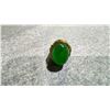 Image 2 : BURMESE SPINACH GREEN JADEITE RING