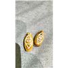 Image 1 : PAIR OF TIBETAN EYES DZI BEADS APPROX 1 1/2"