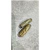 Image 1 : PAIR OF TIBETAN "HOLLOW SUN" DZI BEADS APPROX 1 3/4"