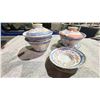 Image 1 : COLLECTION OF BLUE AND RED CUP SET