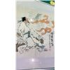Image 2 : FRAMED COLOR ON PAPER WATERCOLOR PAINTING