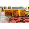 Image 6 : COMPLETE SET OF 12 CHINESE YELLOW ZODIAC STONE SEALS
