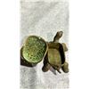 Image 3 : OPENWORK TURTLE INCENSE BURNER
